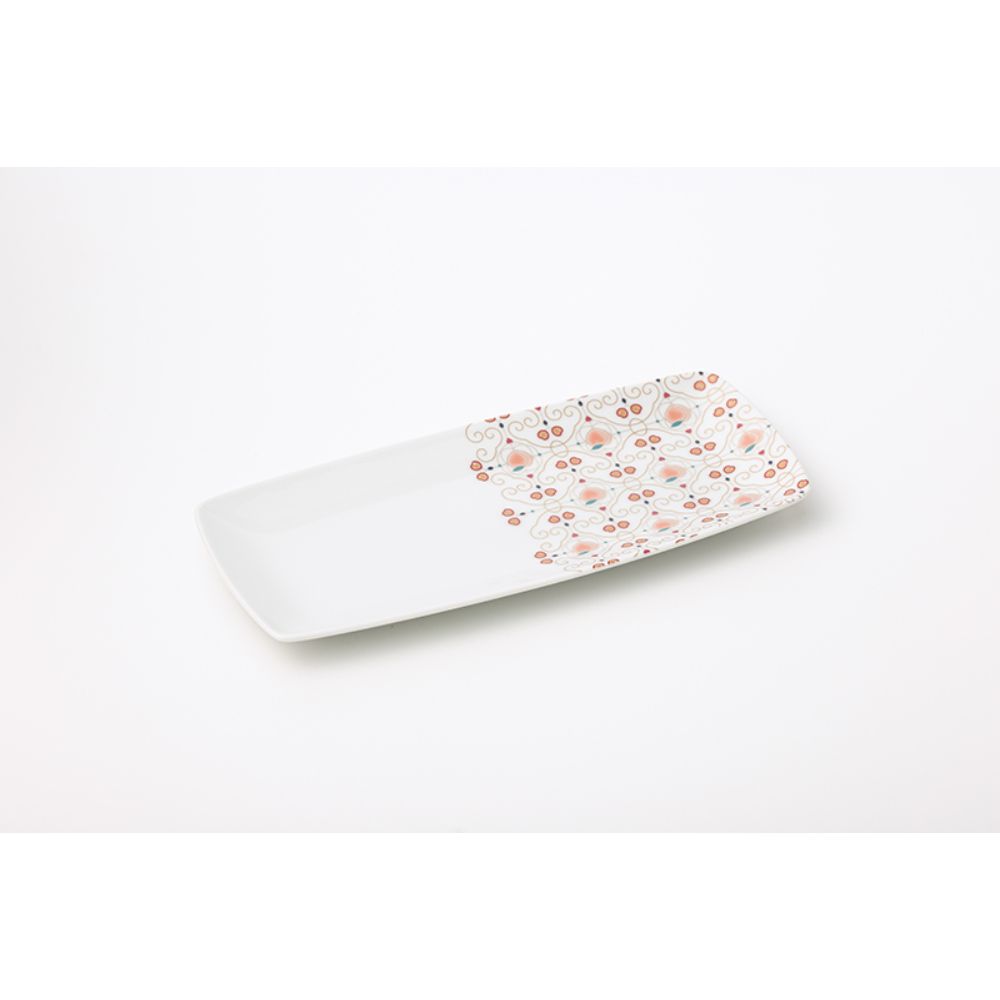 【有田焼 其泉】くだもの もも/れもん 菓子皿ペア 【結婚式 ギフト 引き出物 食器類】