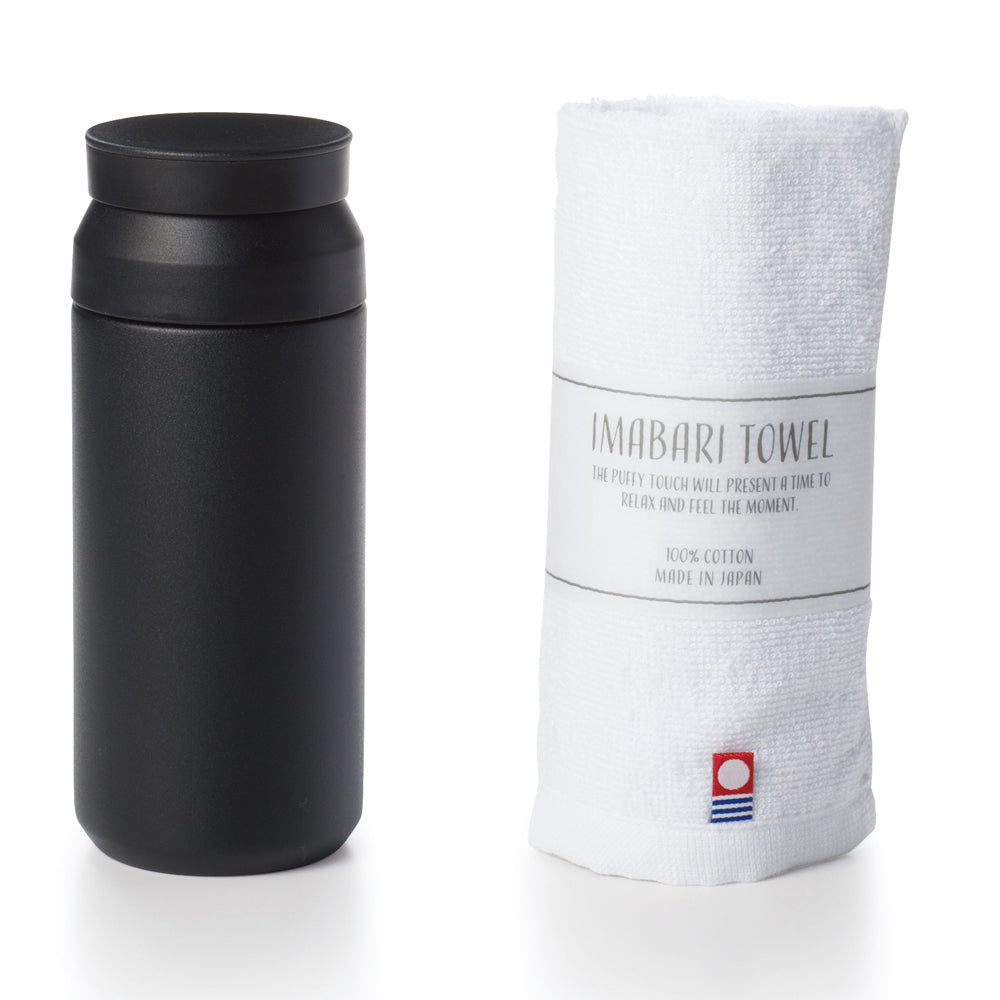 AMIi HOME ボトル(BK)&タオル