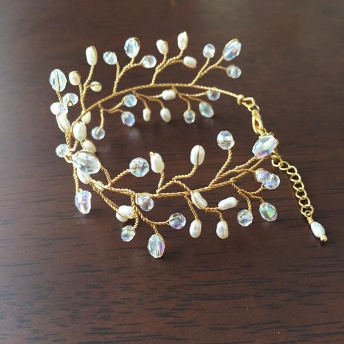 【ブレスレット】トゥイグヴァインブレスレット/ブライダルアクセサリー 【結婚式 ブレスレット】