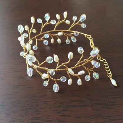 【ブレスレット】トゥイグヴァインブレスレット/ブライダルアクセサリー 【結婚式 ブレスレット】