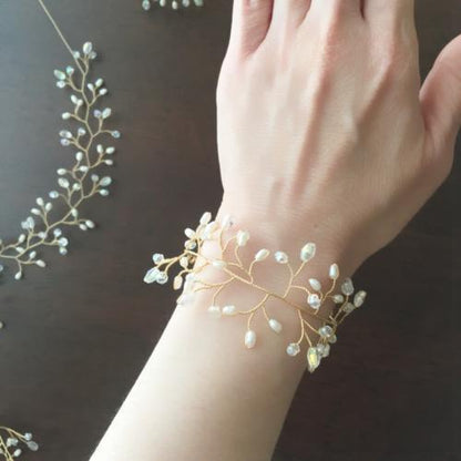 【ブレスレット】トゥイグヴァインブレスレット/ブライダルアクセサリー 【結婚式 ブレスレット】
