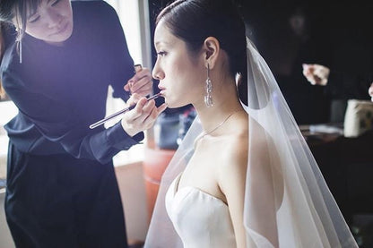 【洋装2着】ベーシックパッケージ (アテンド付) 【結婚式 ヘアメイク 新郎 新婦】