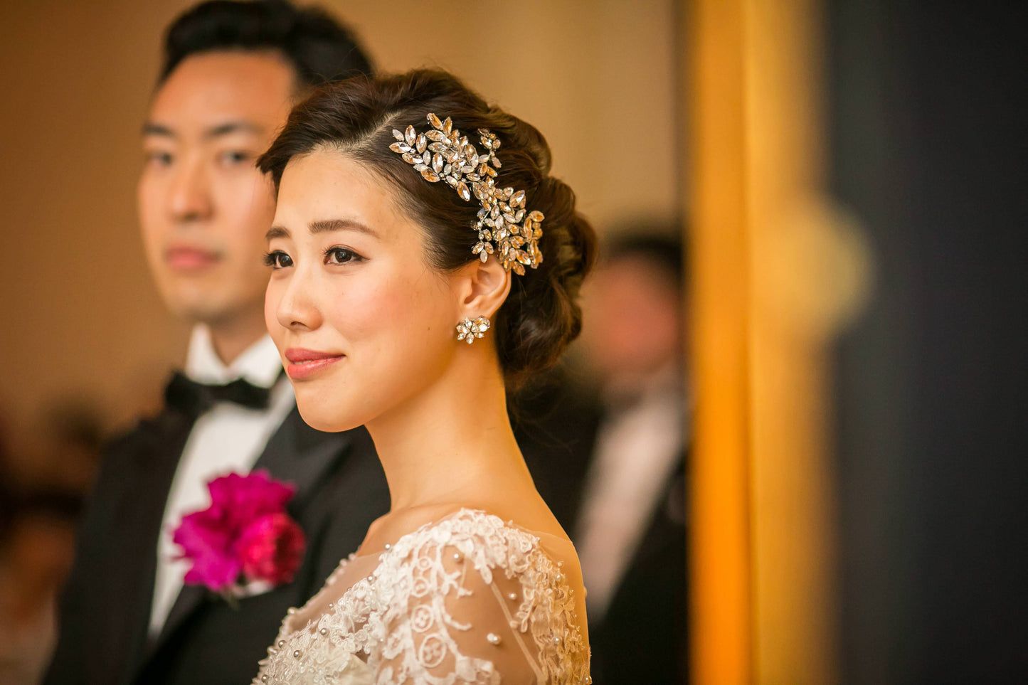 【洋装2着】ベーシックパッケージ (アテンド付) 【結婚式 ヘアメイク 新郎 新婦】