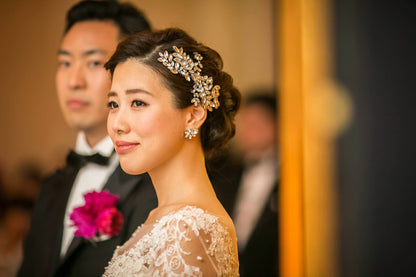 【洋装2着】ベーシックパッケージ (アテンド付) 【結婚式 ヘアメイク 新郎 新婦】