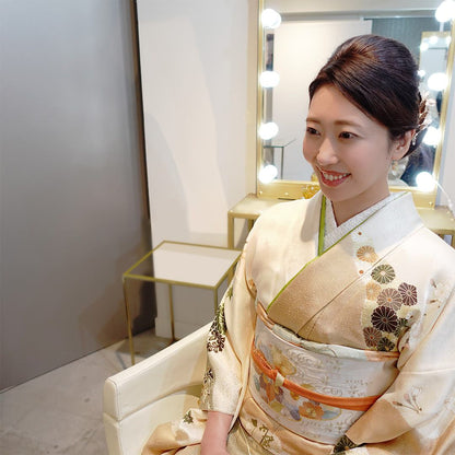 【顔合わせ・結納など】ヘアメイク&着付け 【結婚式 ヘアメイク 和装着付け】