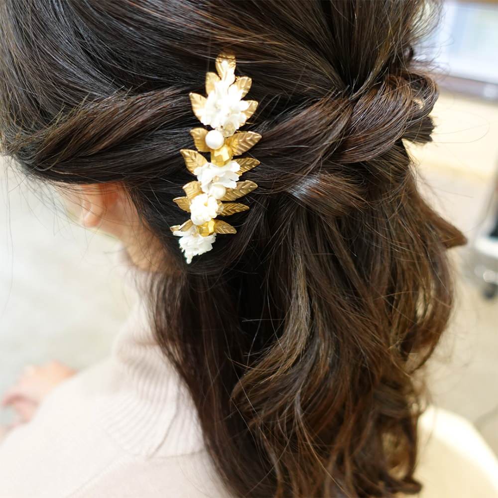 【顔合わせ・結納など】ヘアセットのみ 【結婚式 ヘアメイク 新郎 新婦】