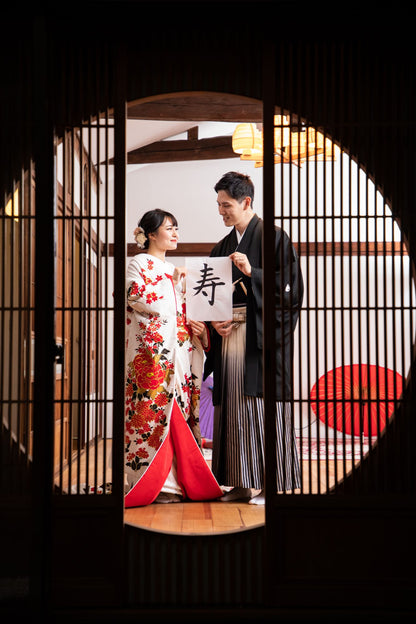 Sereno邸 photo&movie白金 【スタジオ撮影】和装1点プラン 衣装・小物選びたい放題 土日祝UP料金￥10,000- 【結婚式 写真 フォトウェディング】