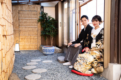 Sereno邸 photo&movie白金 【スタジオ撮影】和装1点プラン 衣装・小物選びたい放題 土日祝UP料金￥10,000- 【結婚式 写真 フォトウェディング】