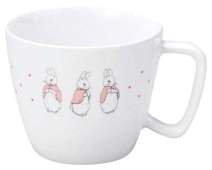 強化磁器 こども用 食器4点セット ピーターラビット™ ドットガールズ【熨斗可】 【結婚式 ギフト 内祝い 結婚祝い 出産祝い】