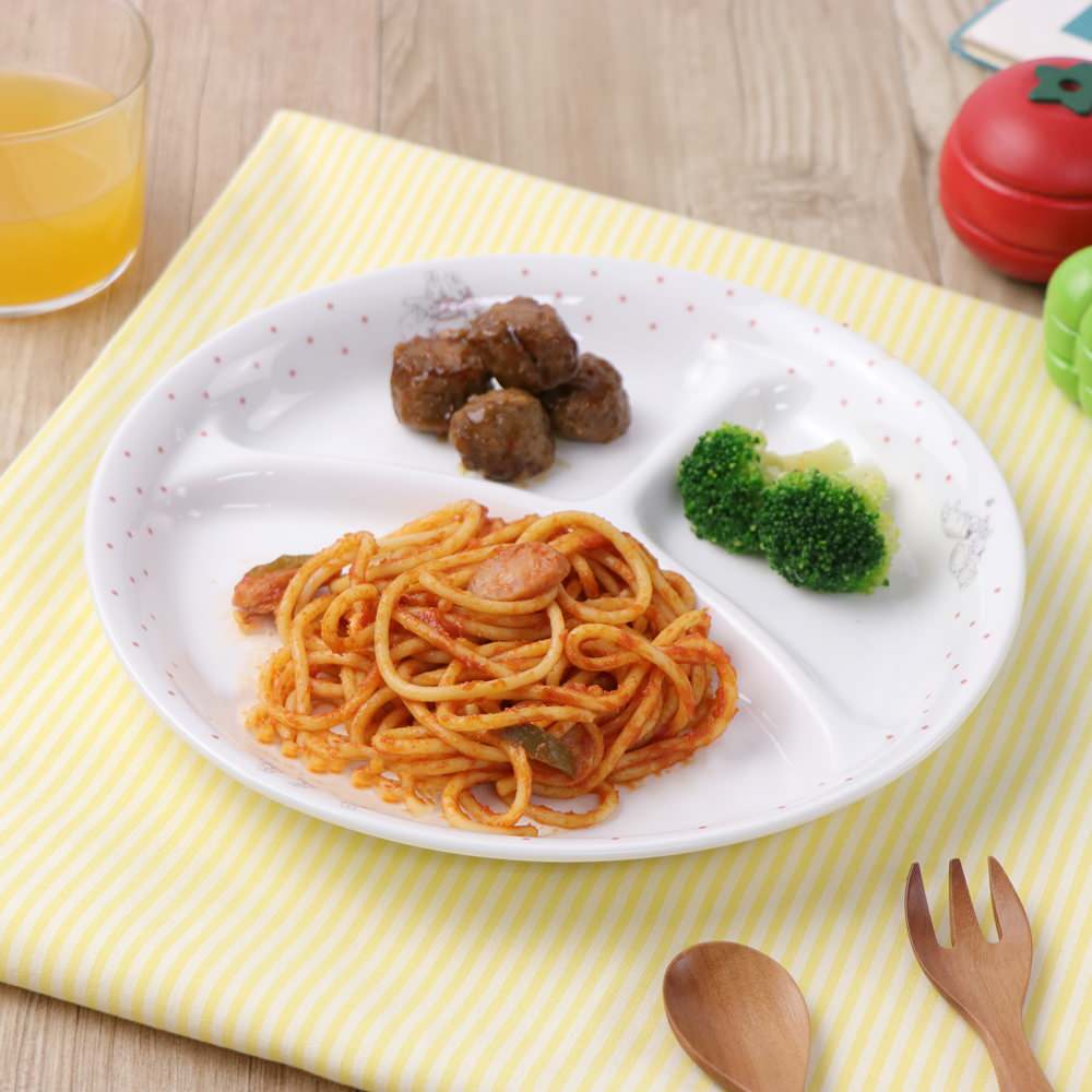 強化磁器 こども用 食器&スプーンフォークセット ピーターラビット™ ドットガールズ【熨斗可】 【結婚式 ギフト 内祝い 結婚祝い 出産祝い】