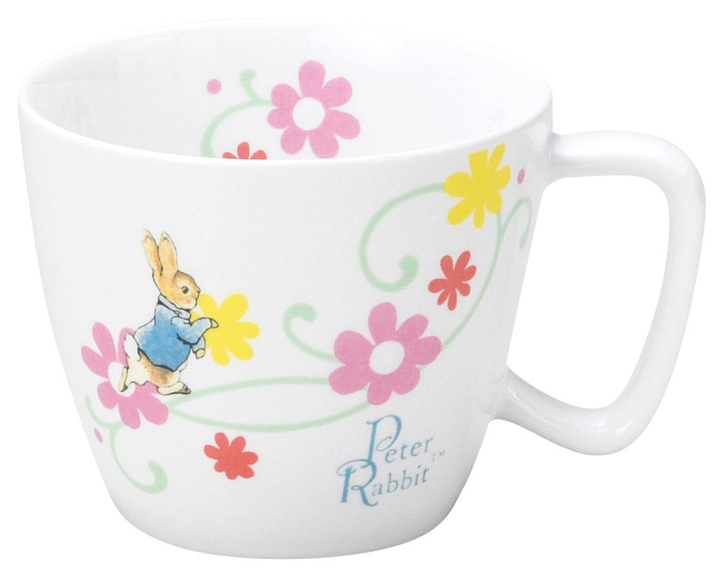 強化磁器 こども用 食器4点セット ピーターラビット™ フルール【熨斗可】 【結婚式 ギフト 内祝い 結婚祝い 出産祝い】