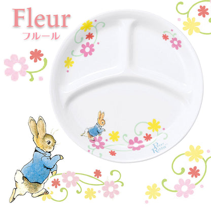 強化磁器 こども用 食器4点セット ピーターラビット™ フルール【熨斗可】 【結婚式 ギフト 内祝い 結婚祝い 出産祝い】