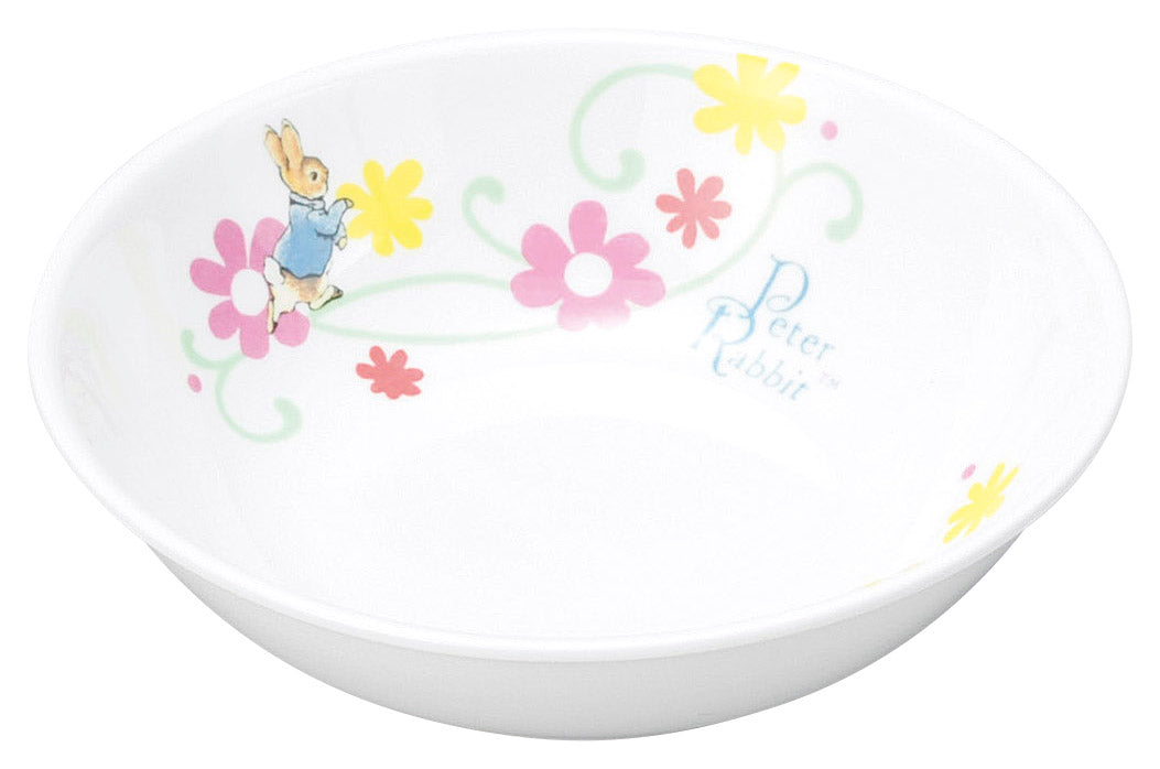 強化磁器 こども用 食器4点セット ピーターラビット™ フルール【熨斗可】 【結婚式 ギフト 内祝い 結婚祝い 出産祝い】