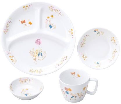 強化磁器 こども用 食器4点セット ピーターラビット™ アドベンチャー【熨斗可】 【結婚式 ギフト 内祝い 結婚祝い 出産祝い】