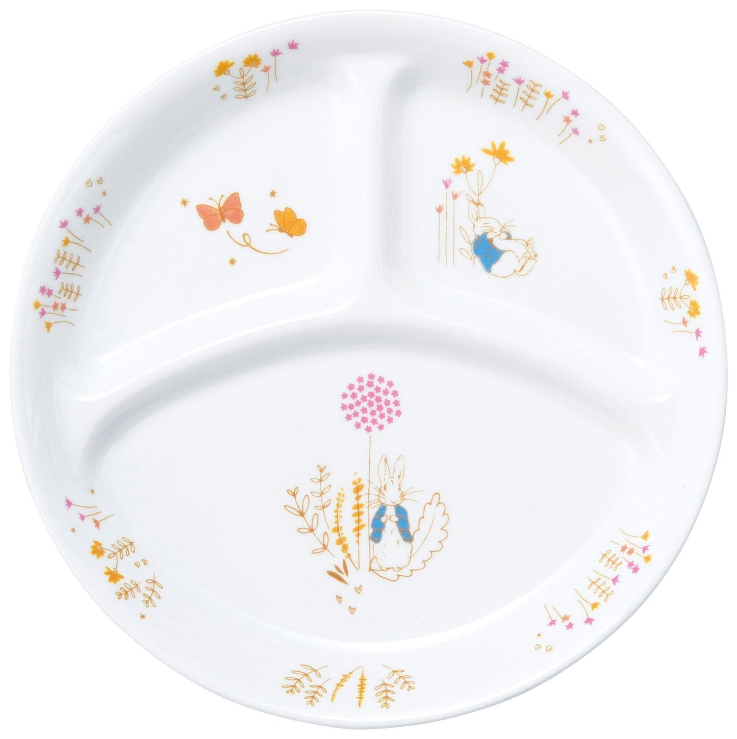 強化磁器 こども用 食器4点セット ピーターラビット™ アドベンチャー【熨斗可】 【結婚式 ギフト 内祝い 結婚祝い 出産祝い】