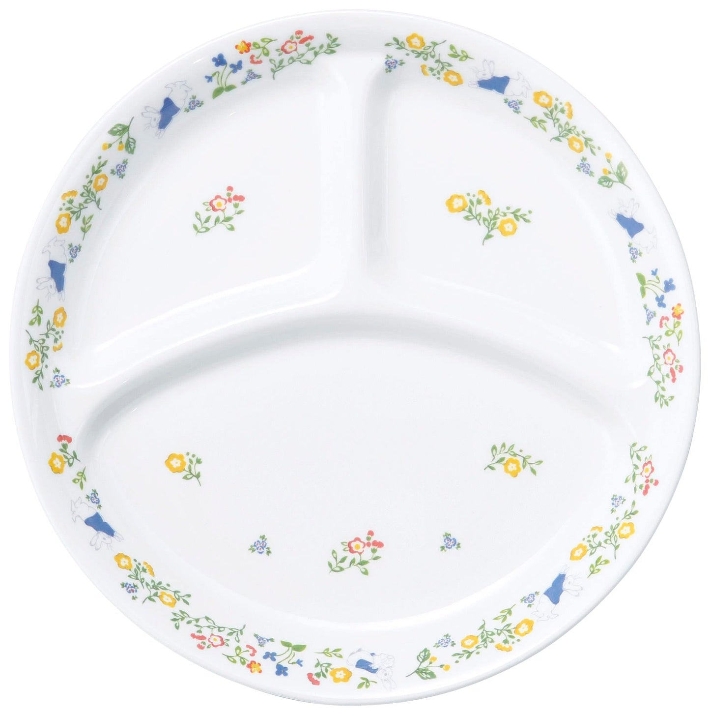 強化磁器 こども用 食器4点セット ピーターラビット™ ナチュラルガーデン【熨斗可】 【結婚式 ギフト 内祝い 結婚祝い 出産祝い】