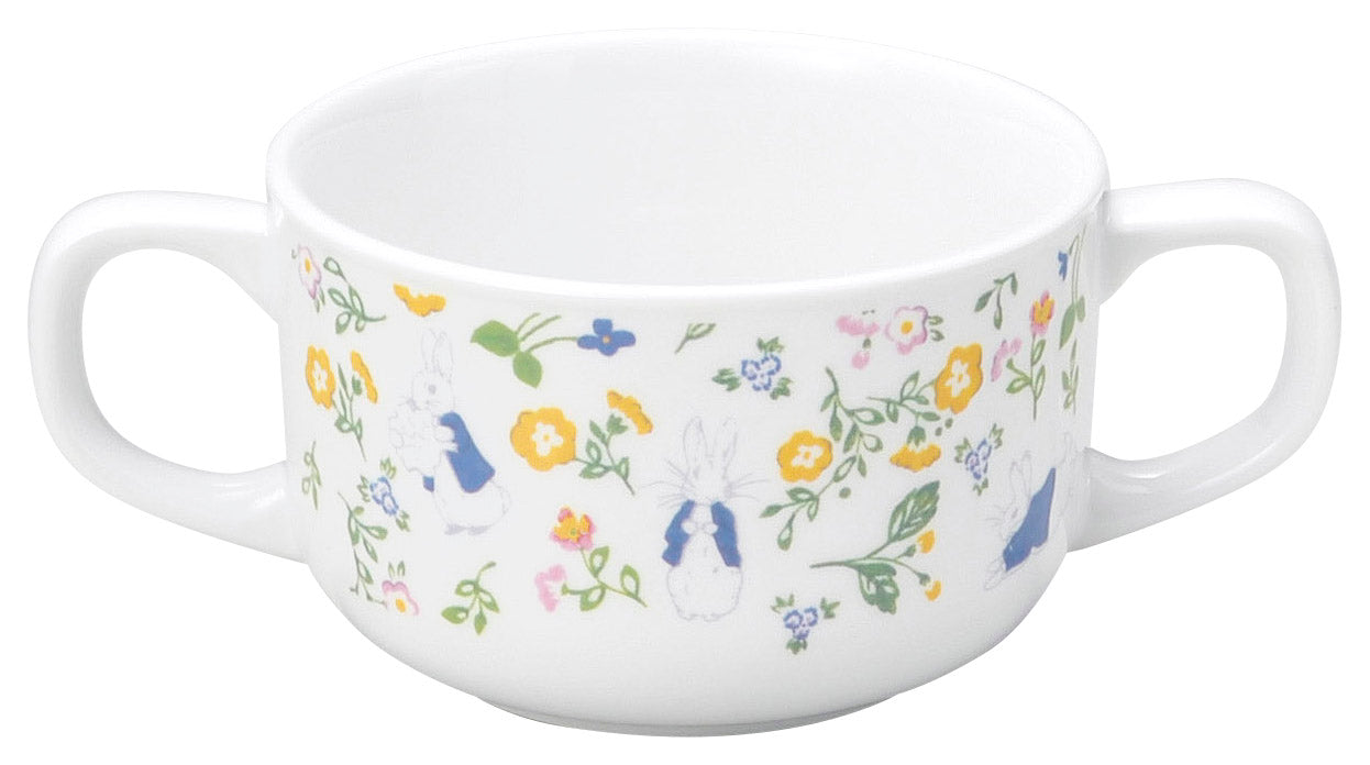 強化磁器 こども用 食器&スプーンフォークセット ピーターラビット™ ナチュラルガーデン【熨斗可】 【結婚式 ギフト 内祝い 結婚祝い 出産祝い】