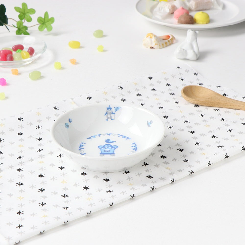 強化磁器 こども用 食器4点セット シルク【熨斗可】 【結婚式 ギフト 内祝い 結婚祝い 出産祝い】