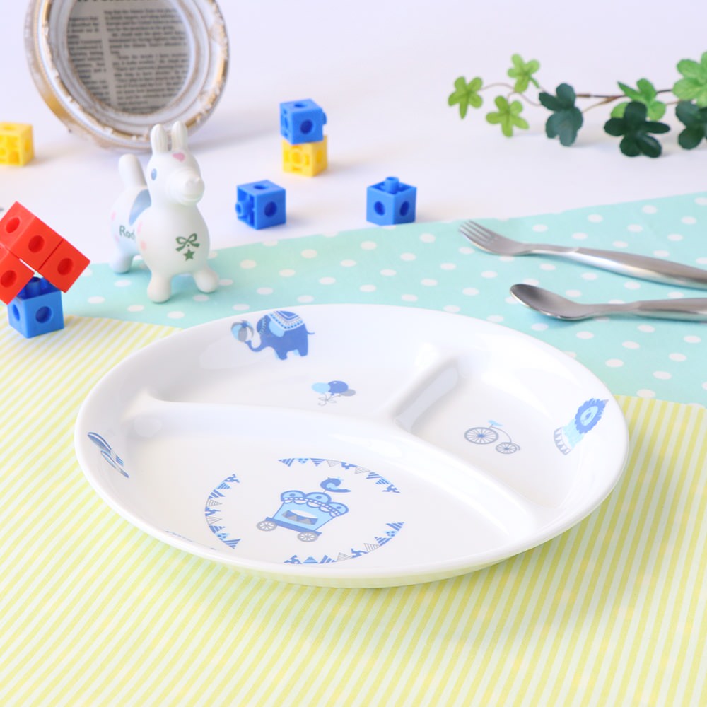 強化磁器 こども用 食器&スプーンフォークセット シルク【熨斗可】 【結婚式 ギフト 内祝い 結婚祝い 出産祝い】