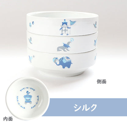 強化磁器 こども用 食器&スプーンフォークセット シルク【熨斗可】 【結婚式 ギフト 内祝い 結婚祝い 出産祝い】