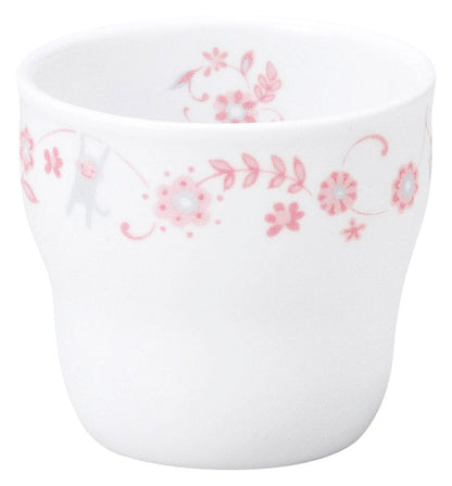 強化磁器 こども用 食器4点セット サラサ・ピンク【熨斗可】 【結婚式 ギフト 内祝い 結婚祝い 出産祝い】