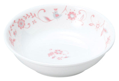 強化磁器 こども用 食器4点セット サラサ・ピンク【熨斗可】 【結婚式 ギフト 内祝い 結婚祝い 出産祝い】