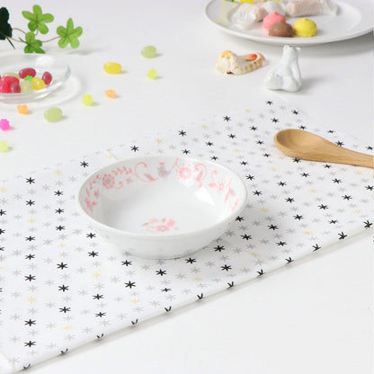 強化磁器 こども用 食器4点セット サラサ・ピンク【熨斗可】 【結婚式 ギフト 内祝い 結婚祝い 出産祝い】