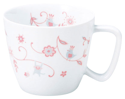 強化磁器 こども用 食器&スプーンフォークセット サラサ・ピンク【熨斗可】 【結婚式 ギフト 内祝い 結婚祝い 出産祝い】