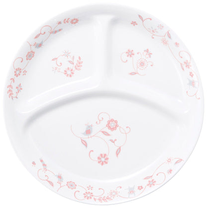 強化磁器 こども用 食器&スプーンフォークセット サラサ・ピンク【熨斗可】 【結婚式 ギフト 内祝い 結婚祝い 出産祝い】