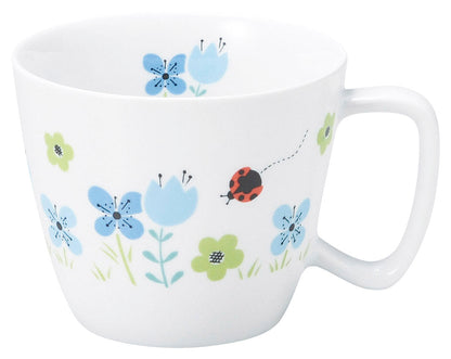 強化磁器 こども用 食器&スプーンフォークセット ブルーメ・ブルー【熨斗可】 【結婚式 ギフト 内祝い 結婚祝い 出産祝い】