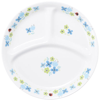 強化磁器 こども用 食器&スプーンフォークセット ブルーメ・ブルー【熨斗可】 【結婚式 ギフト 内祝い 結婚祝い 出産祝い】