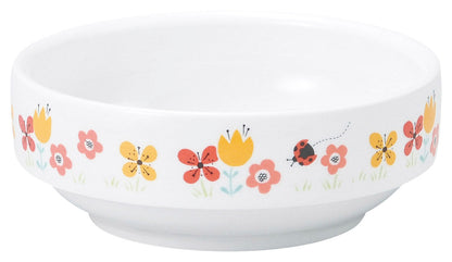 強化磁器 こども用 食器&スプーンフォークセット ブルーメ・オレンジ【熨斗可】 【結婚式 ギフト 内祝い 結婚祝い 出産祝い】