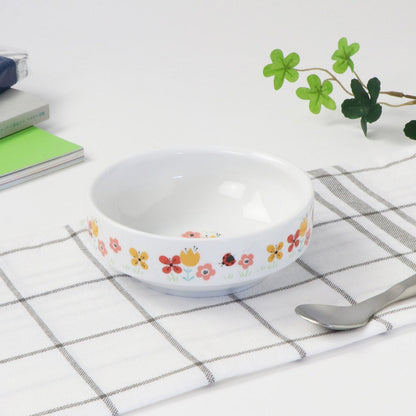 強化磁器 こども用 食器&スプーンフォークセット ブルーメ・オレンジ【熨斗可】 【結婚式 ギフト 内祝い 結婚祝い 出産祝い】