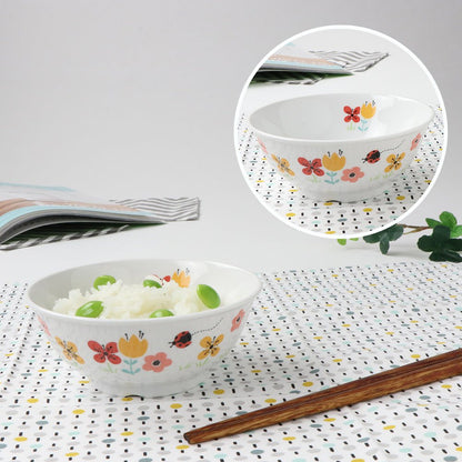 強化磁器 こども用 食器&スプーンフォークセット ブルーメ・オレンジ【熨斗可】 【結婚式 ギフト 内祝い 結婚祝い 出産祝い】