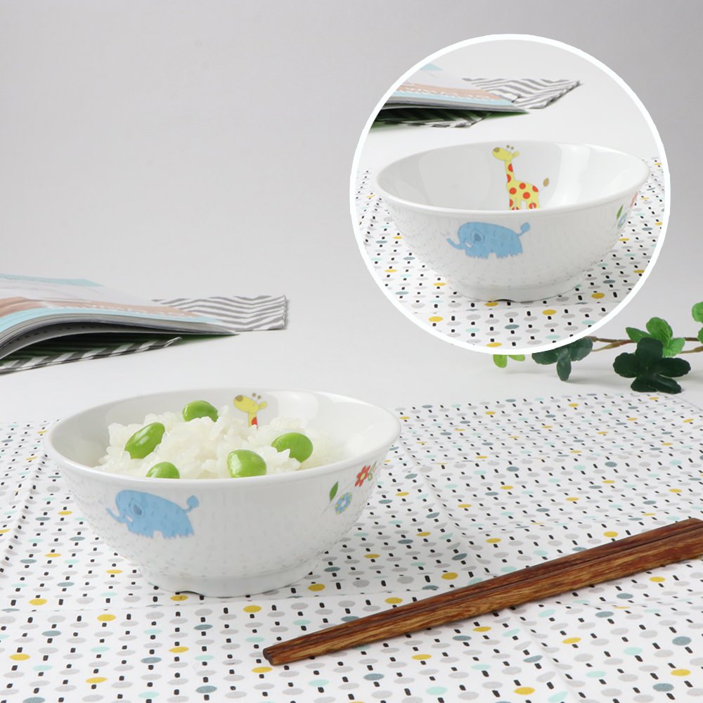 強化磁器 こども用 食器4点セット さふぁり【熨斗可】 【結婚式 ギフト 内祝い 結婚祝い 出産祝い】