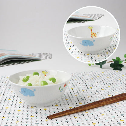 強化磁器 こども用 食器4点セット さふぁり【熨斗可】 【結婚式 ギフト 内祝い 結婚祝い 出産祝い】
