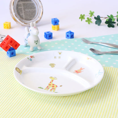 強化磁器 こども用 食器&スプーンフォークセット さふぁり【熨斗可】 【結婚式 ギフト 内祝い 結婚祝い 出産祝い】