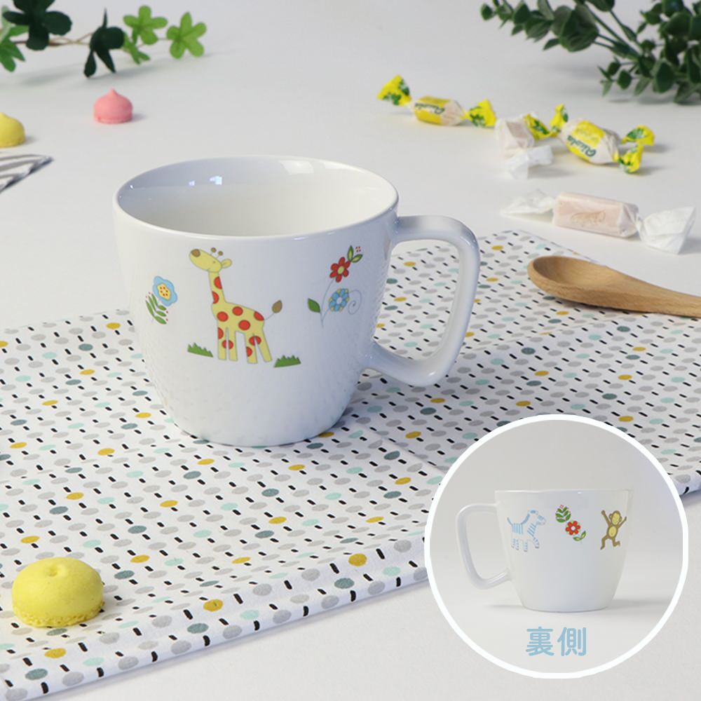 強化磁器 こども用 食器&スプーンフォークセット さふぁり【熨斗可】 【結婚式 ギフト 内祝い 結婚祝い 出産祝い】