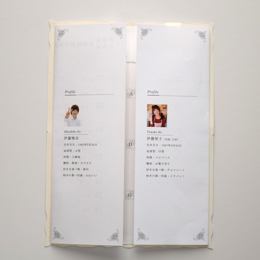 【※席次表+席札セット キャンペーン実施中※】 ウエディングチャーム パール (印刷込み)【結婚式 ペーパー 席次表】