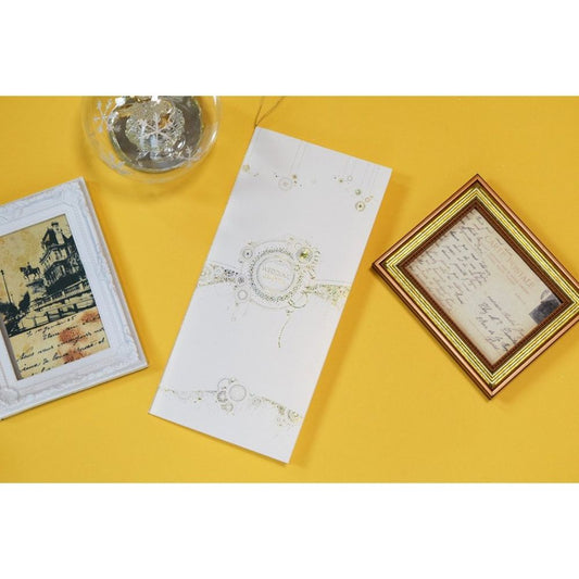 【結婚式 席次表】カーニバル ホワイト (印刷込み)【結婚式 ペーパー 席次表】