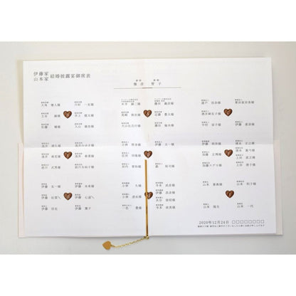 【結婚式 席次表】コンプリート ベージュ (印刷込み)【結婚式 ペーパー 席次表】