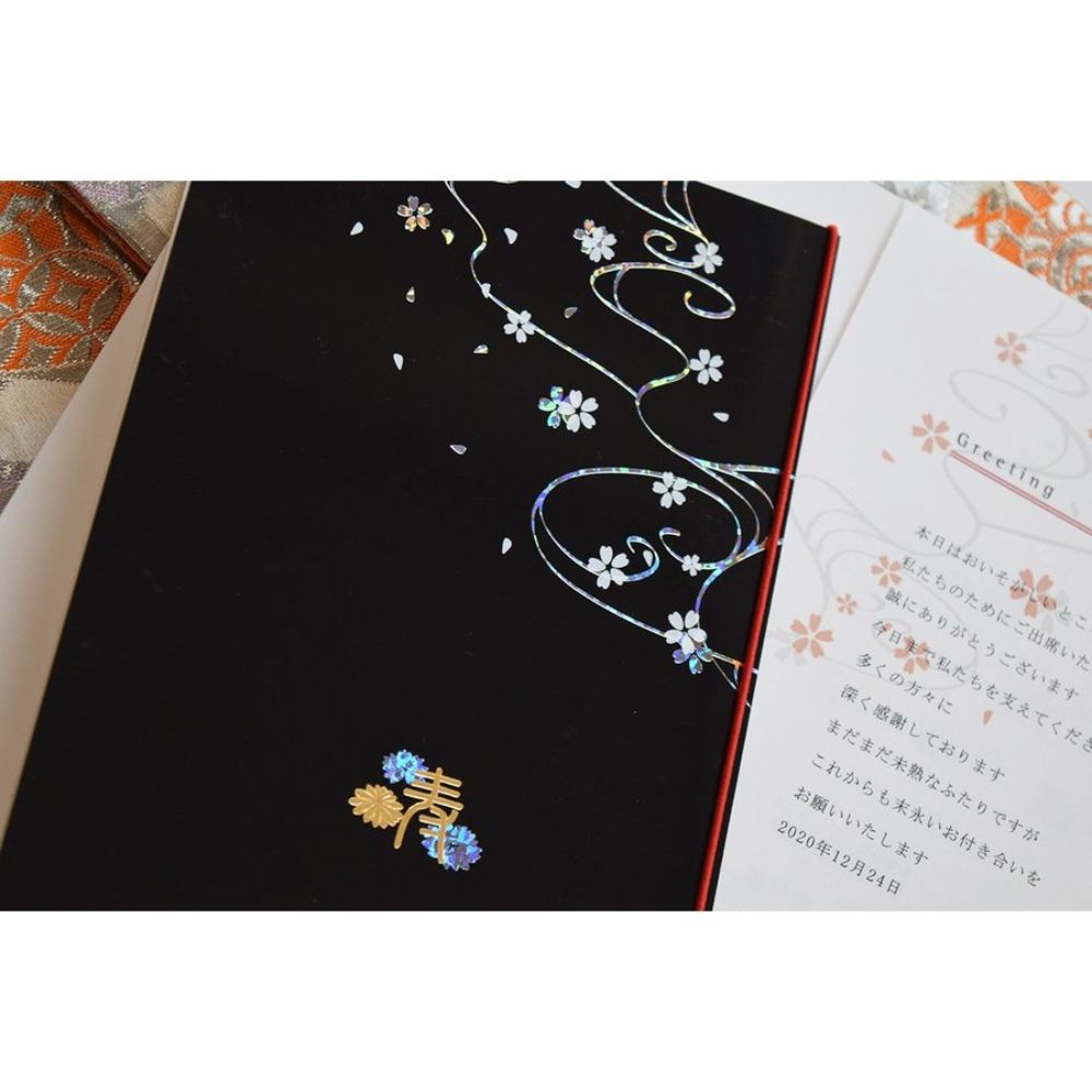 【結婚式 席次表】 留袖 (印刷込み)【結婚式 ペーパー 席次表】