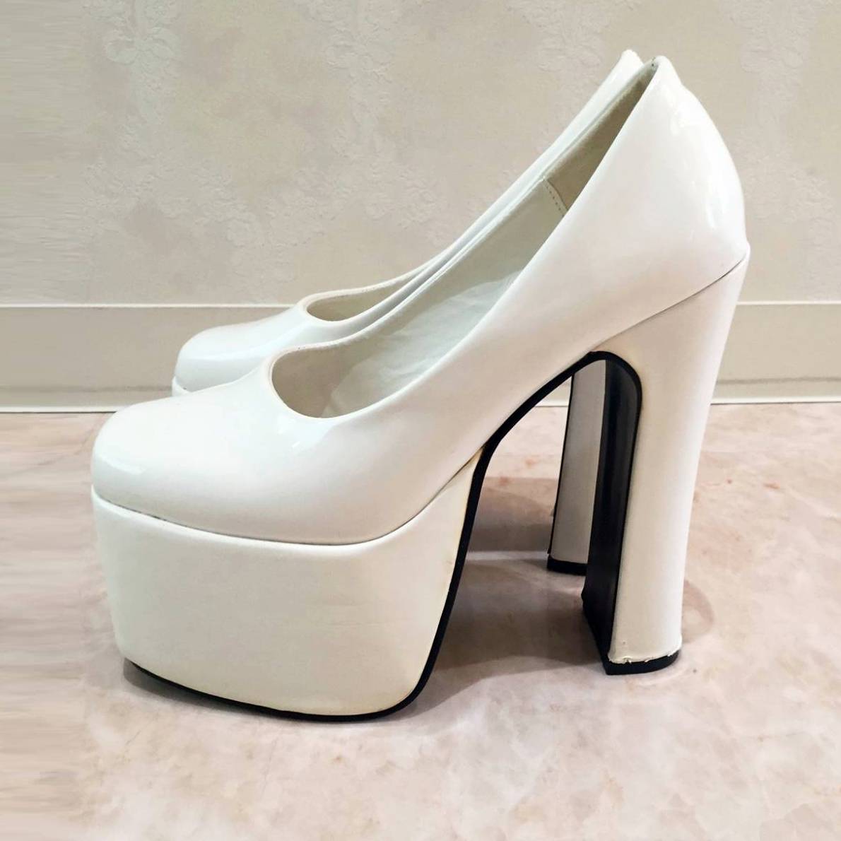 ブライダルシューズ(15cmヒール)【レンタル】 【結婚式 ブライダルシューズ レディース レンタル】