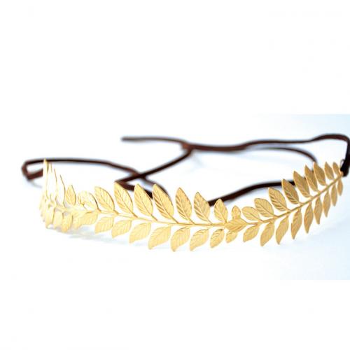 【ヘッドドレス】トリプルリーフヘッドバンド/ブライダルアクセサリー 【結婚式 ヘアアクセサリー】