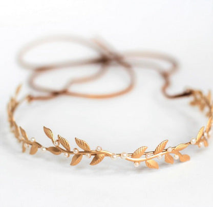 【ヘッドドレス】ヴィーナスヘッドバンド/ブライダルアクセサリー 【結婚式 ヘアアクセサリー】