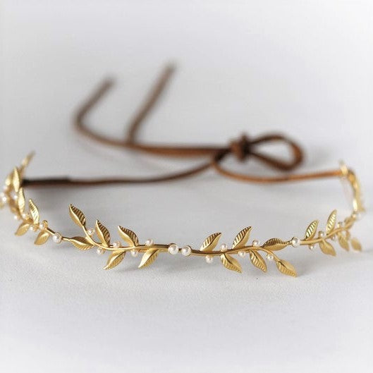 【ヘッドドレス】ヴィーナスヘッドバンド/ブライダルアクセサリー 【結婚式 ヘアアクセサリー】
