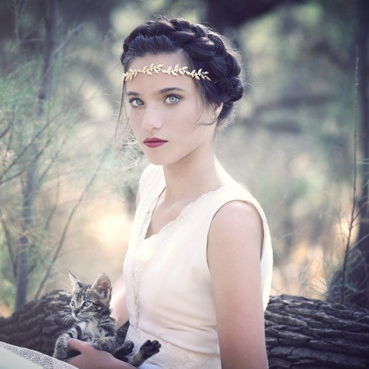 【ヘッドドレス】ヴィーナスヘッドバンド/ブライダルアクセサリー 【結婚式 ヘアアクセサリー】