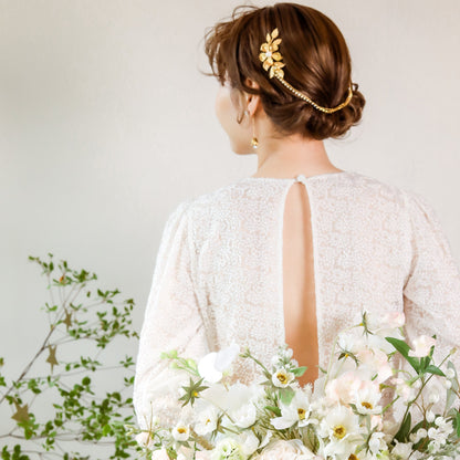 【ヘッドドレス】ダイアンヘッドピース 【結婚式 ヘアアクセサリー】