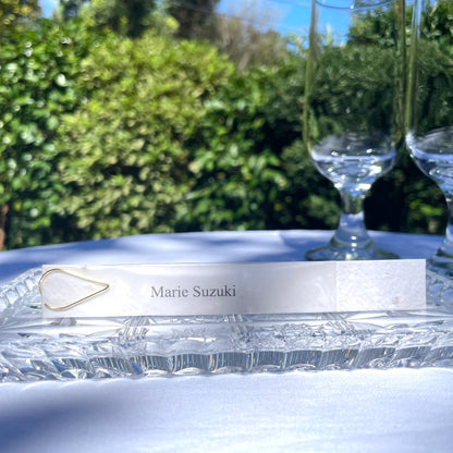 芽が出る席札-ムエット【結婚式 ペーパー 席札】