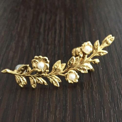 【ピアス・イヤリング】ブーケイヤーカフ/ブライダルアクセサリー 【結婚式 ピアス イヤリング】